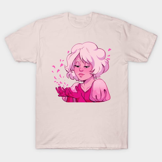 Pink Diamond T-Shirt by Feorie